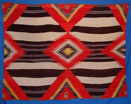 Third phase 3rd Navajo chief blanket 9 spot