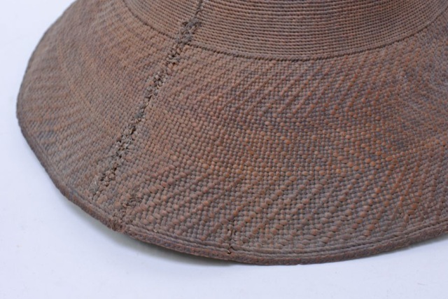 191223-104 A very early Haida Twined Spruce Root Hat of classic ...